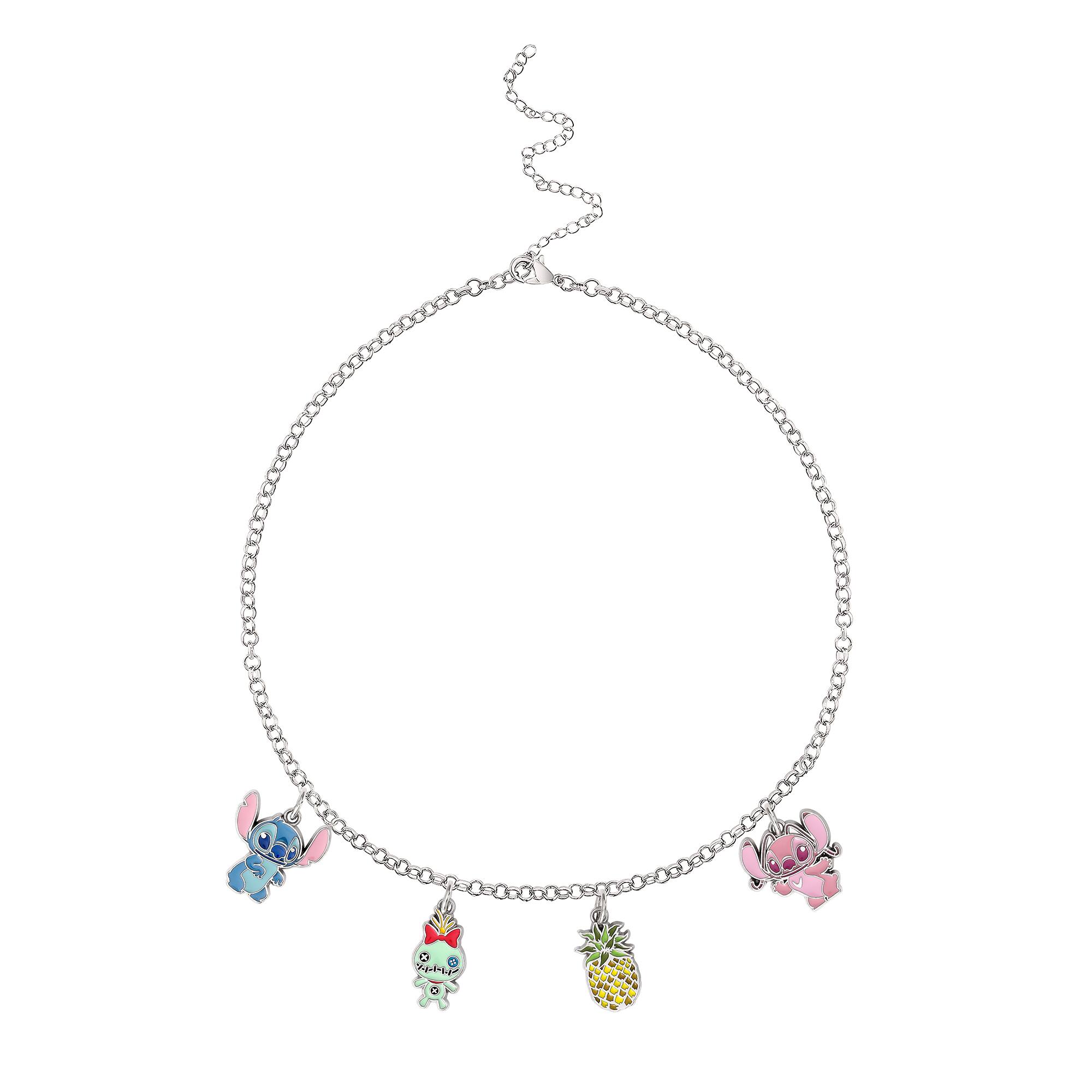 Disney® Stitch & Angel 4-Piece Charm Set